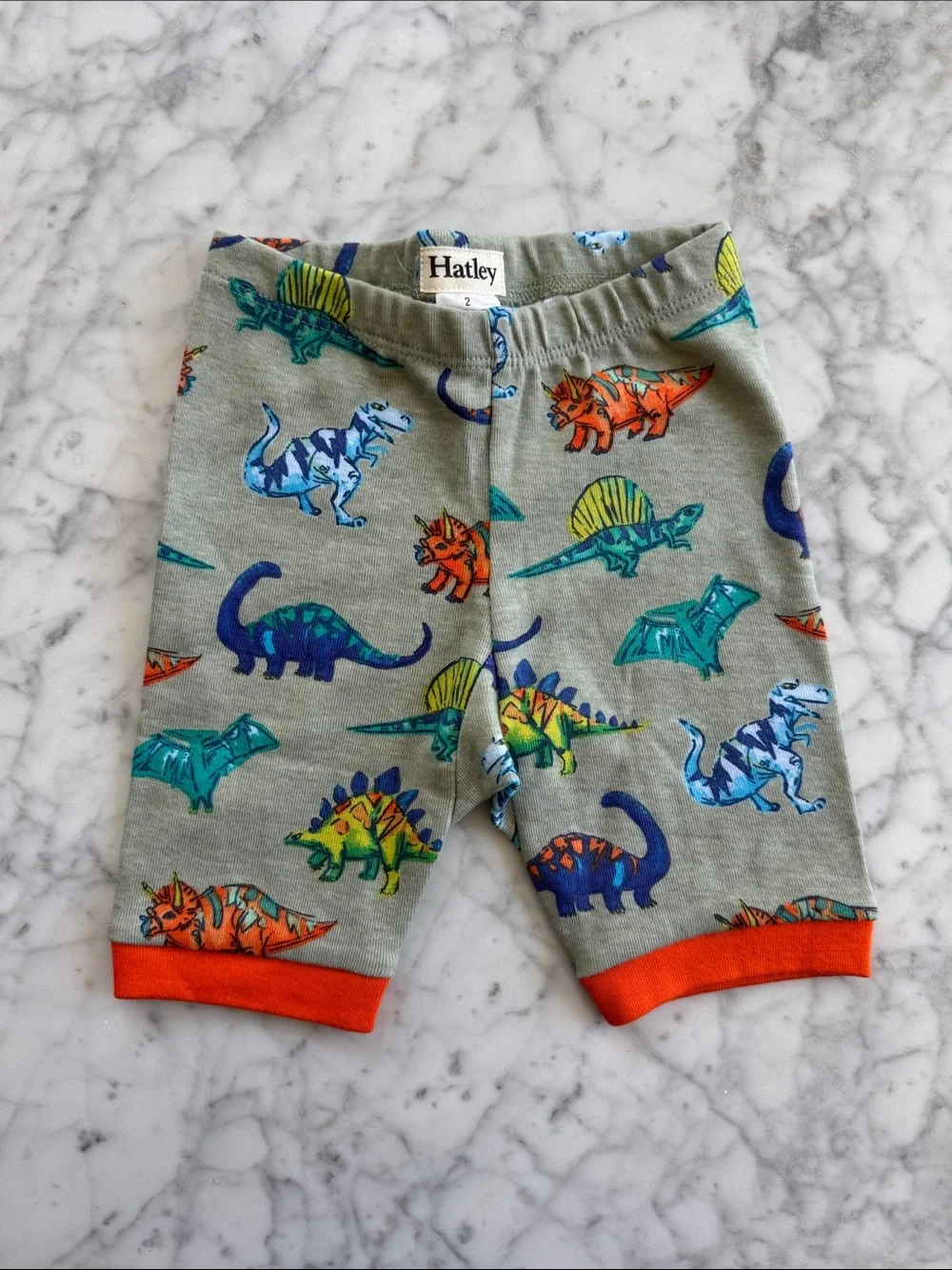 NEW WITH TAGS Hatley Short Sleeves + Shorts Pajama Set Size 2